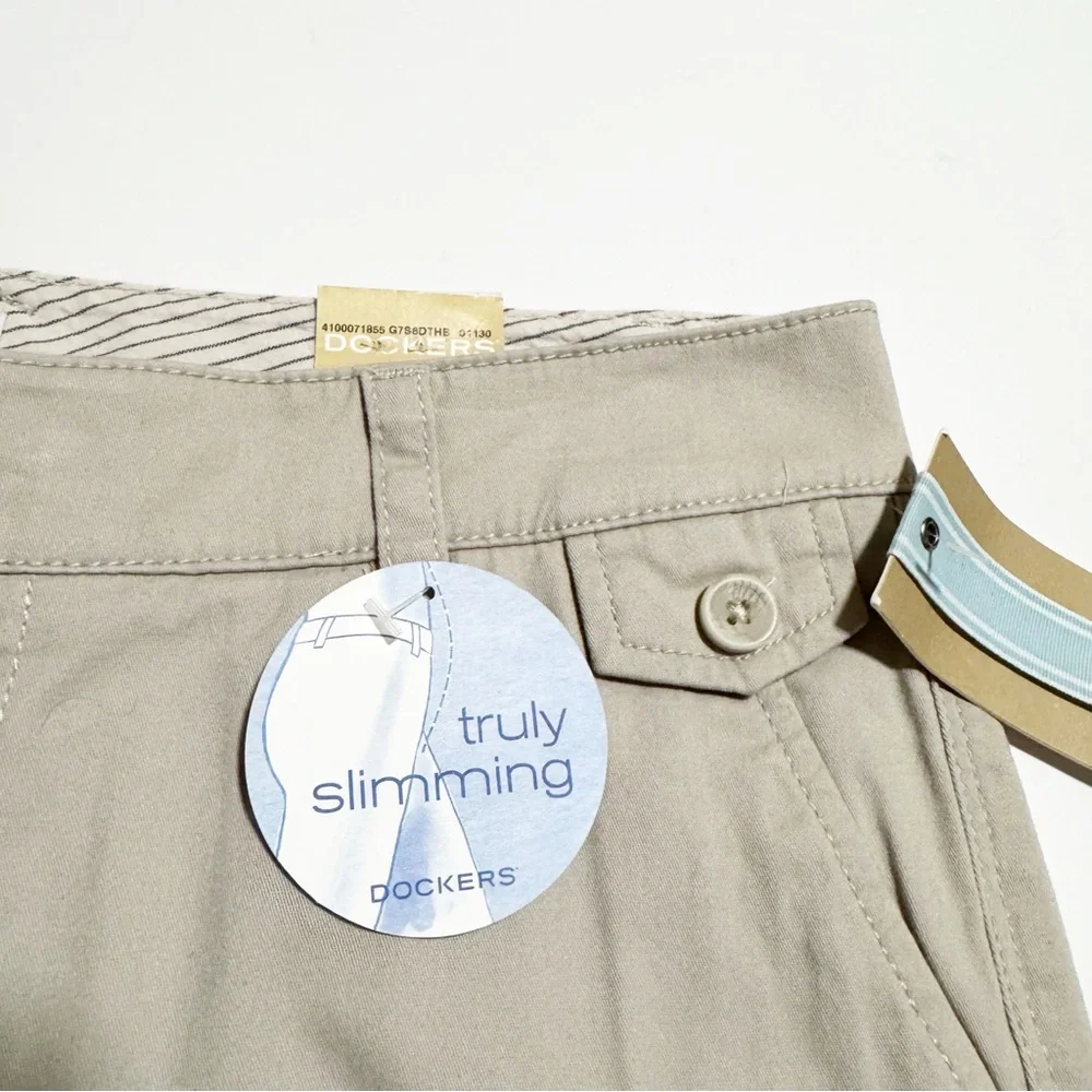 NEW Dockers Jaelynn Truly Slimming Bermuda Shorts